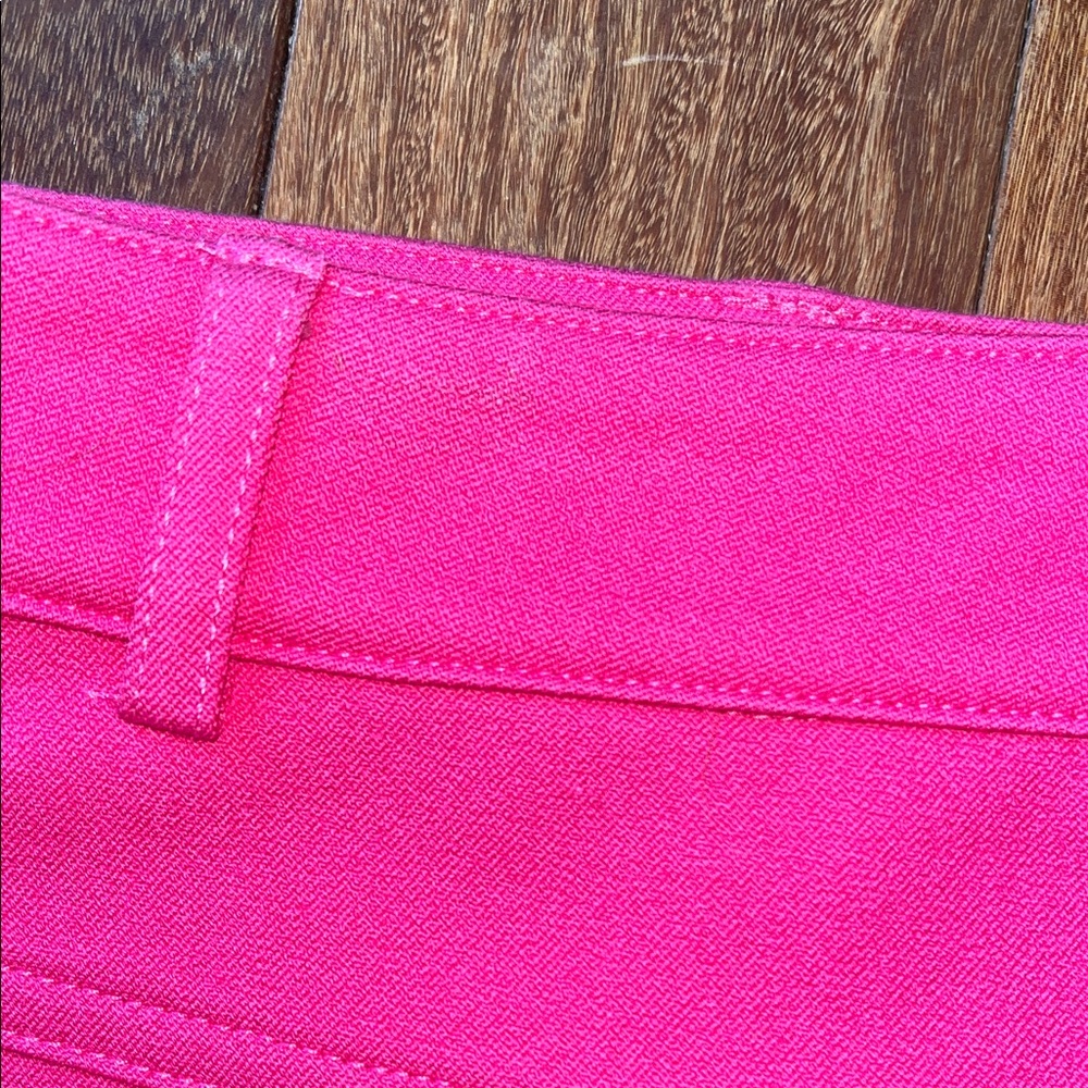 Size 12 St. John Sport By Marie Gray Hot Pink Pants - Picture 6 of 6